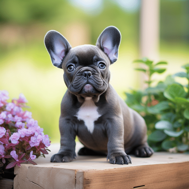 french bulldog blue eyes