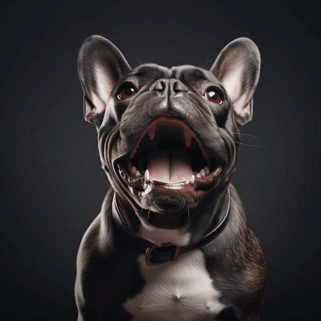 french bulldog barking at night