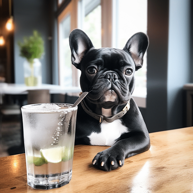 water should my french bulldog